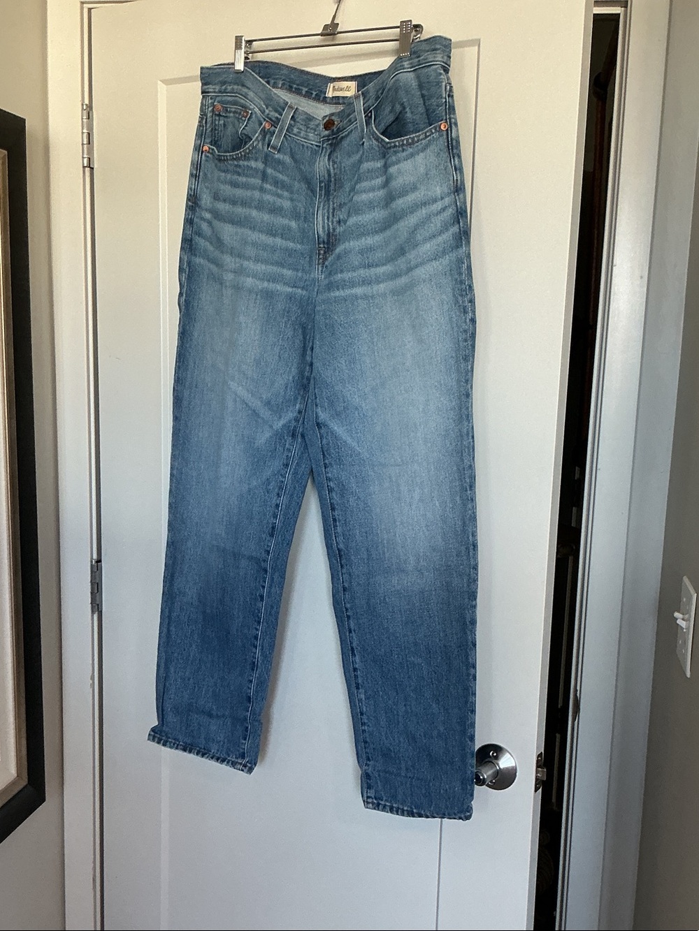 Women’s Boyfriend Jeans in Light Blue Denim